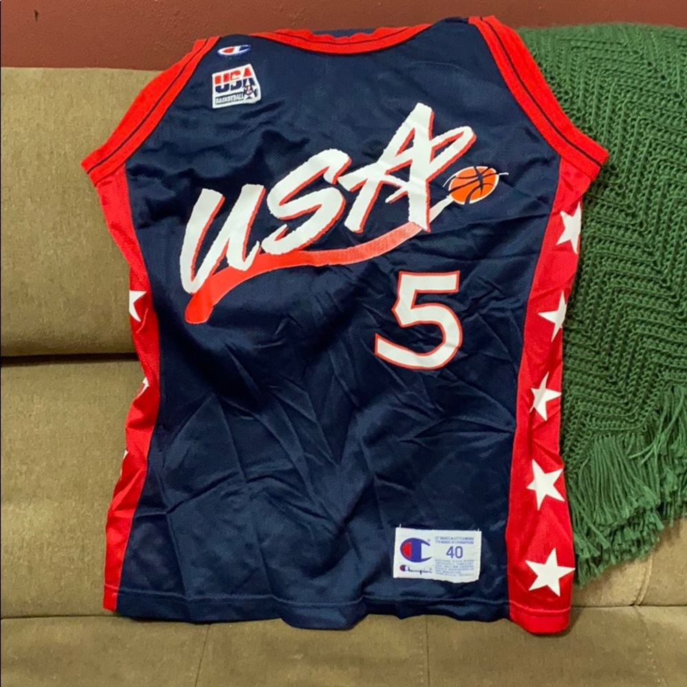 USA basketball dream team grant hill jersey
